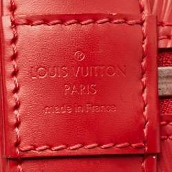 Louis Vuitton Rubis Epi Leather Alma GM Bag