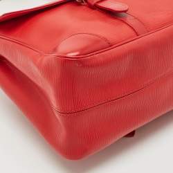 Louis Vuitton Red Epi Leather Segur MM Bag