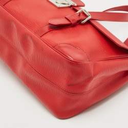Louis Vuitton Red Epi Leather Segur MM Bag