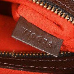 Pre Owned Louis Vuitton Brown Damier Triana Handbag