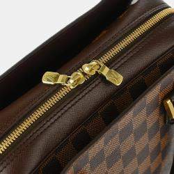 Pre Owned Louis Vuitton Brown Damier Triana Handbag