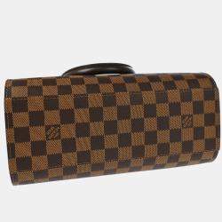 Pre Owned Louis Vuitton Brown Damier Triana Handbag