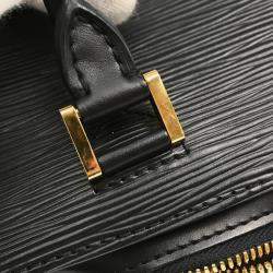 Louis Vuitton Black Epi Leather Pont Neuf Handbag