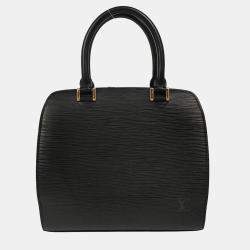 Louis Vuitton Black Epi Leather Pont Neuf Handbag
