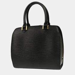 Louis Vuitton Black Epi Leather Pont Neuf Handbag