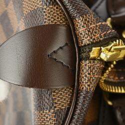 Pre Owned Louis Vuitton Brown Damier Ebene Speedy 30 Handbag
