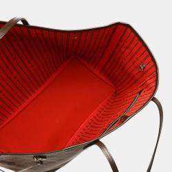 Pre Owned Louis Vuitton Brown Damier Ebene Neverfull GM Tote Handbag
