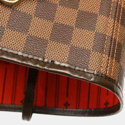 Pre Owned Louis Vuitton Brown Damier Ebene Neverfull GM Tote Handbag