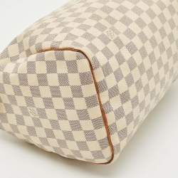 Louis Vuitton Damier Azur Canvas Speedy 30 Bag