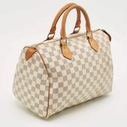 Louis Vuitton Damier Azur Canvas Speedy 30 Bag