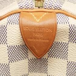 Louis Vuitton Damier Azur Canvas Speedy 30 Bag