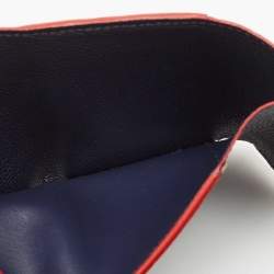 Louis Vuitton Marine/Rouge Monogram Empreinte Leather Zoe Wallet