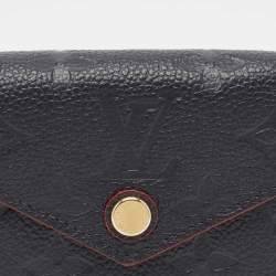 Louis Vuitton Marine/Rouge Monogram Empreinte Leather Zoe Wallet