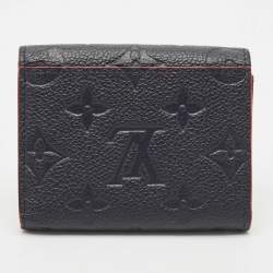 Louis Vuitton Marine/Rouge Monogram Empreinte Leather Zoe Wallet
