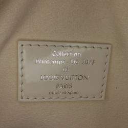 Louis Vuitton White Damier Facette Speedy Cube MM