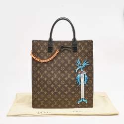 Louis Vuitton Moogram Canvas Cartoon LV Friends Sac Plat Bag