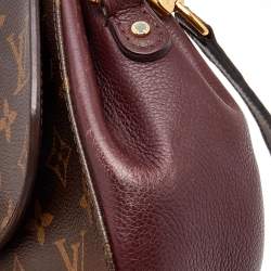 Louis Vuitton Bordeaux Monogram Canvas and Leather Eden PM Bag
