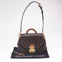 Louis Vuitton Bordeaux Monogram Canvas and Leather Eden PM Bag