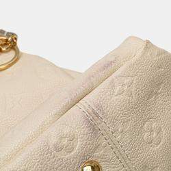 Louis Vuitton White Monogram Empreinte Artsy MM
