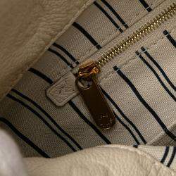 Louis Vuitton White Monogram Empreinte Artsy MM
