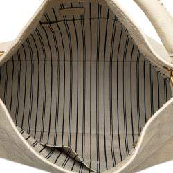 Louis Vuitton White Monogram Empreinte Artsy MM