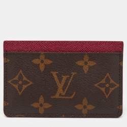 Louis Vuitton Monogram Canvas and Leather Card Holder 