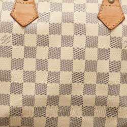 Louis Vuitton Damier Azur Canvas Speedy 30 Bag