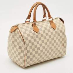 Louis Vuitton Damier Azur Canvas Speedy 30 Bag