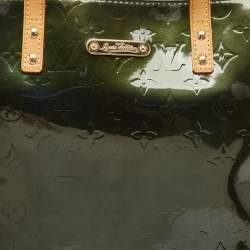 Louis Vuitton Vert Bronze Monogram Vernis Bellevue GM Bag