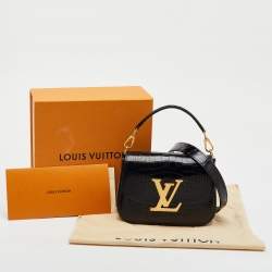 Louis Vuitton Black Alligator Vivienne Bag