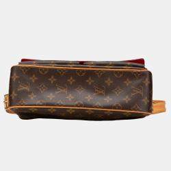Pre Owned Louis Vuitton Brown Monogram Viva Cite MM