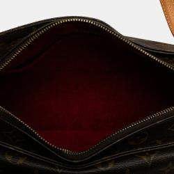 Pre Owned Louis Vuitton Brown Monogram Viva Cite MM
