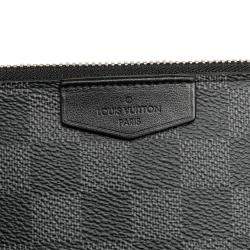 Louis Vuitton Black Damier Graphite Alpha Wearable Wallet