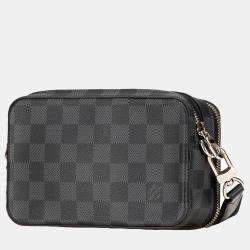 Louis Vuitton Black Damier Graphite Alpha Wearable Wallet