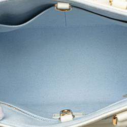Louis Vuitton Blue/White Monogram Empreinte Giant Onthego PM