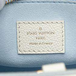 Louis Vuitton Blue/White Monogram Empreinte Giant Onthego PM