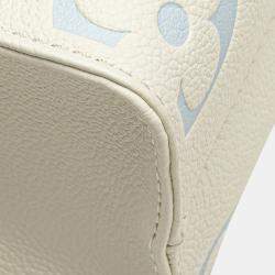 Louis Vuitton Blue/White Monogram Empreinte Giant Onthego PM