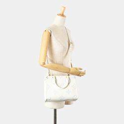 Louis Vuitton Blue/White Monogram Empreinte Giant Onthego PM