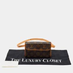 مملوكة مسبقًا Louis Vuitton Monogram Canvas Pochette Florentine Bag