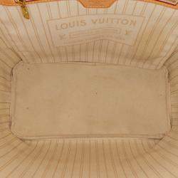Louis Vuitton White Damier Azur Neverfull MM