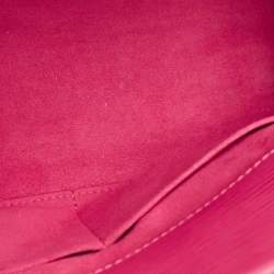 Pre Owned Louis Vuitton Fuchsia Epi Leather Marly BB Bag