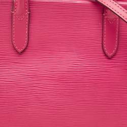 Pre Owned Louis Vuitton Fuchsia Epi Leather Marly BB Bag