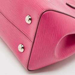 Pre Owned Louis Vuitton Fuchsia Epi Leather Marly BB Bag
