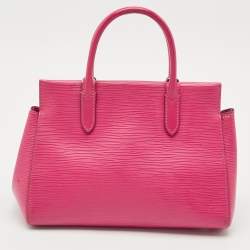 Pre Owned Louis Vuitton Fuchsia Epi Leather Marly BB Bag