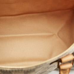 Pre Owned Louis Vuitton Damier Azur Canvas Speedy 35 Bag