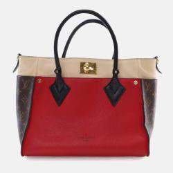Louis Vuitton Red Monogram On My Side MM