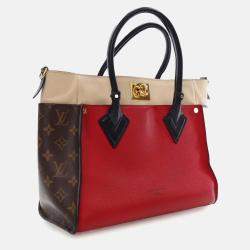 Louis Vuitton Red Monogram On My Side MM