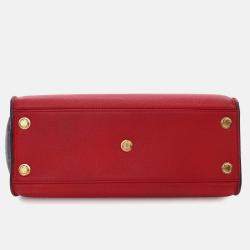 Louis Vuitton Red Monogram On My Side MM