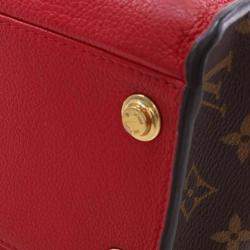 Louis Vuitton Red Monogram On My Side MM