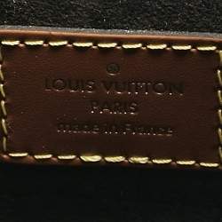 Pre Owned Louis Vuitton Black/Brown Epi Leather Twist Bucket Bag